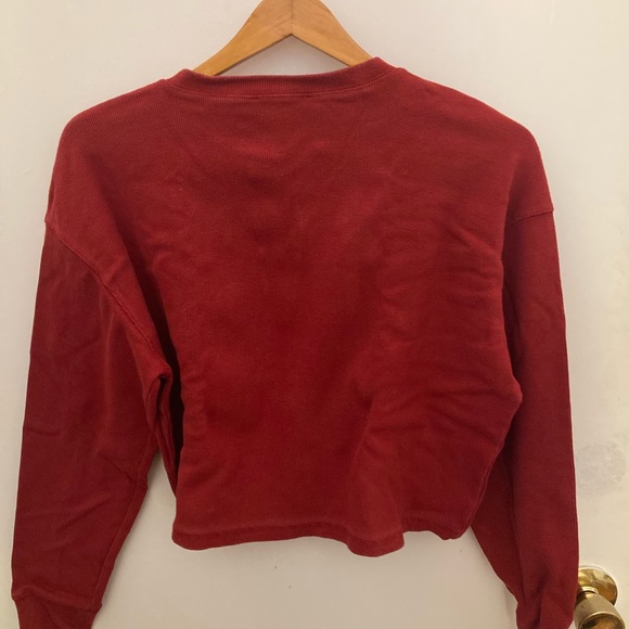 Wilfred long sleeve red shirt medium. - Picture 3 of 5